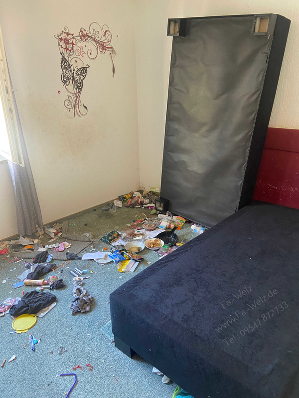 Einzimmerwohnung entrümpelung 96178 Stolzenroth Firma Welz