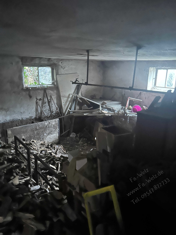 Seniorenzimmer Entsorgung 96103 Dörfleins Firma Welz